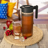 Jug Glass with Lid 1.5 l